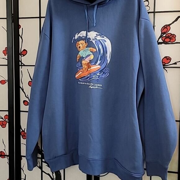 Polo Ralph Lauren Polo Bear 3XLT Hoodie - Picture 4 of 11
